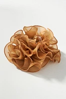 Chiffon Rosette Hair Claw Clip