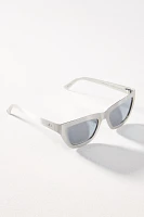 Jenny Bird The Cat-Eye Silver Frame Sunglasses