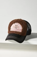 By Anthropologie Winter Sherpa Trucker Hat