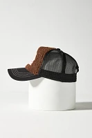 By Anthropologie Winter Sherpa Trucker Hat