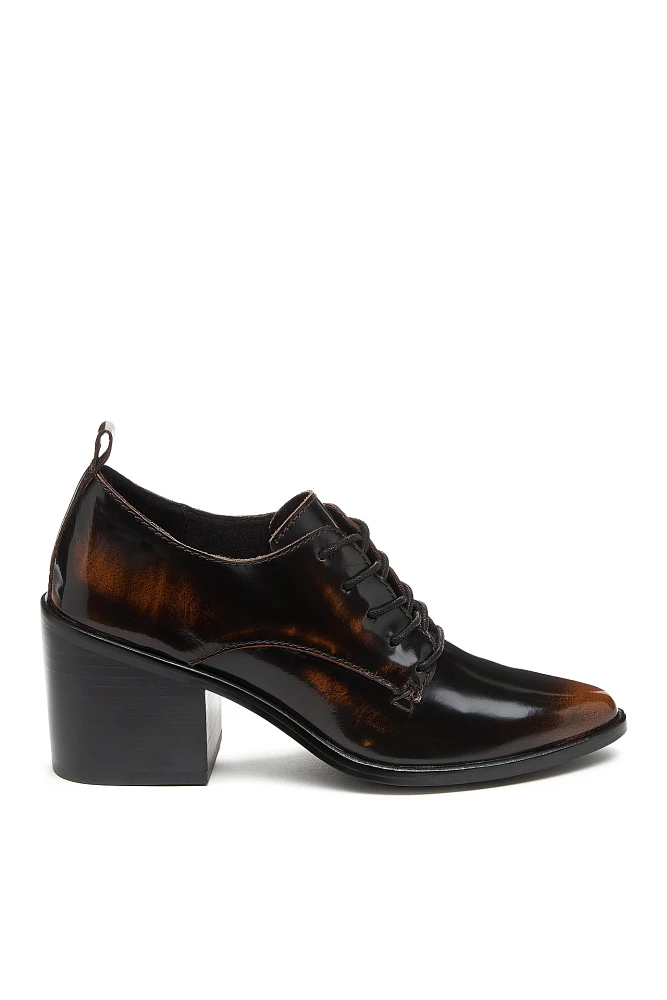 Kelsi Dagger Brooklyn Ember Oxford Heeled Loafers