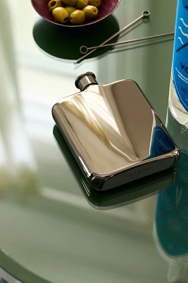 Viski Gunmetal Stainless Steel Flask