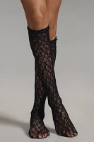 High Heel Jungle Gigi Lace Knee-High Socks