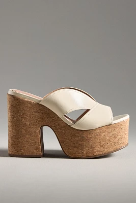 By Anthropologie Platform Heels