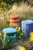 Triple Bubble Ceramic Side Table