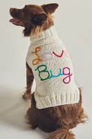 Anthropologie Love Bug Valentine's Day Pet Sweater