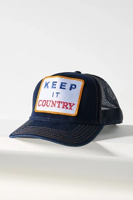 Friday Feelin Keep It Country Trucker Hat