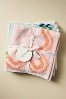 Madeline Terry Dishcloths, Set of 4