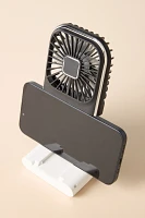 Multitasky PhonePal 3-in-1 Pro: Cooling Fan + Power Bank Phone Stand (with Display Panel)