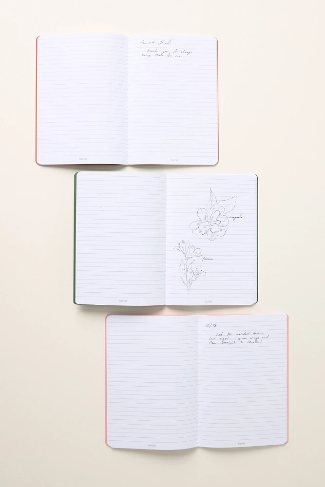 ban.do Hold That Thought Notebooks, Set of 3