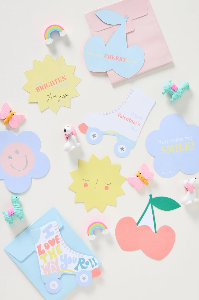 Meri Valentine's Kids Notecards