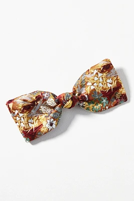 Lele Sadoughi Brocade Paloma Bow Barrette