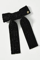 Lele Sadoughi Margot Beaded Bow Barrette