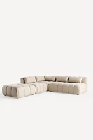 Kora Tufted Performance Woven Modular Corner Chair