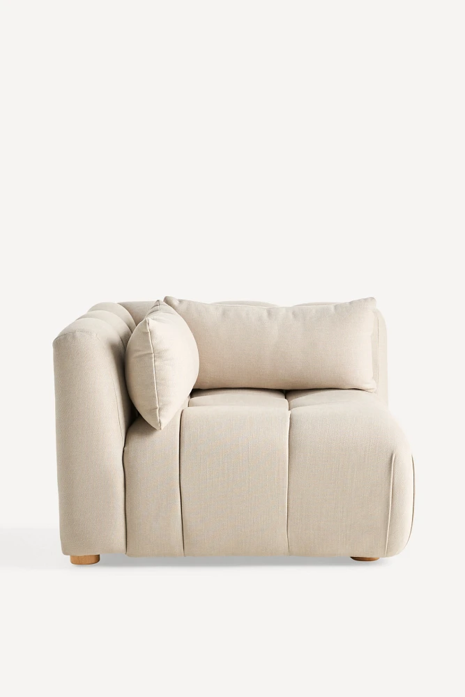 Kora Tufted Performance Woven Modular Corner Chair
