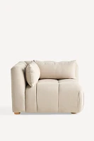 Kora Tufted Performance Woven Modular Corner Chair