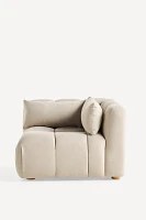 Kora Tufted Performance Woven Modular Corner Chair