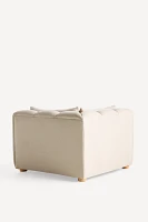 Kora Tufted Performance Woven Modular Corner Chair