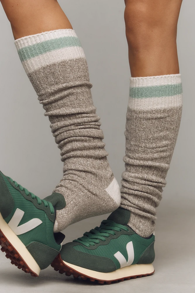 MUK LUKS Slouch Ribbed Socks