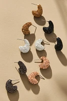 Pavé Teardrop Earrings