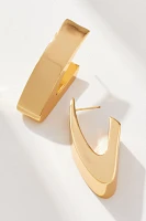 Moderne Hoop Earrings