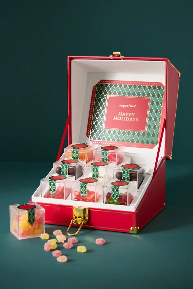 Sugarfina Happy Holidays 9-Piece Mini Trunk