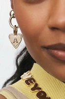 Heart Huggie Hoop Earrings