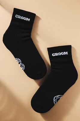 BRIDEMERCH Groom Crew Socks