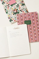 Rifle Paper Co. Dahlia Softcover Notebooks, Set of 3