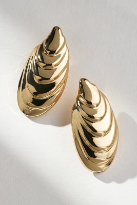 8 Other Reasons Textured Oval Drop Earrings