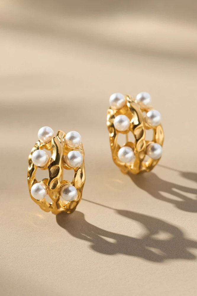 8 Other Reasons Pearl Hoop Earrings