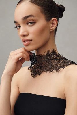 A.B. Ellie Wide Lace Neck Tie