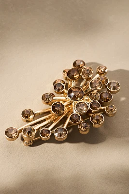 Crystal Cluster Brooch