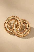 Double Circle Brooch