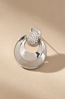 Luv Aj Pavé Doorknock Earrings