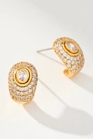 Luv Aj Pavé Teardrop Stud Earrings