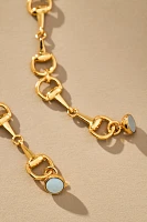 Luv Aj Horsebit Chain Necklace