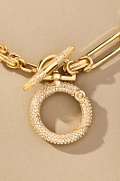 Chain Loop Toggle Necklace