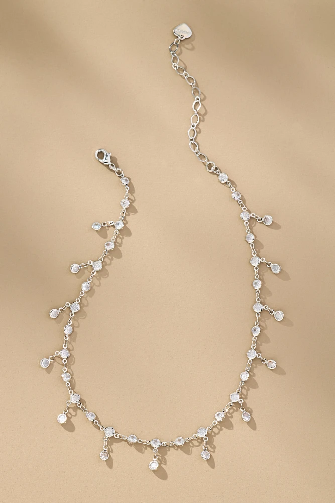 Crystal Droplets Necklace