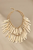 Double Layer Fringe Necklace