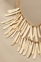 Double Layer Fringe Necklace