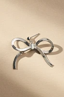 Tiny Bow Drop Earrings