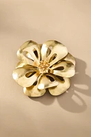 Dimensional Flower Brooch