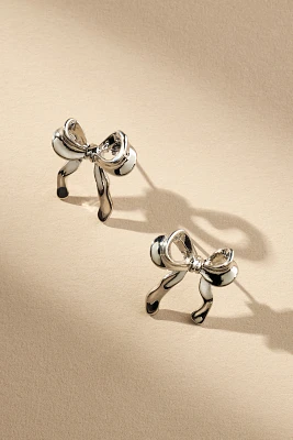 Bow Icon Post Earrings