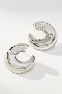 Front-Facing C Post Earrings
