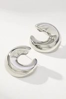 Front-Facing C Post Earrings