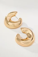 Front-Facing C Post Earrings