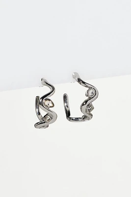 Serpentine Crystal Earrings