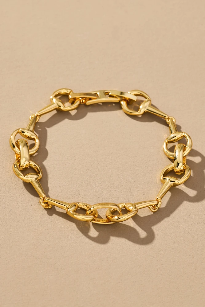 Horsebit Chain Bracelet