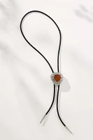 Embellished Stone Bolo Necklace